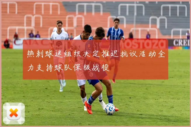 热刺球迷组织决定推迟抗议活动全力支持球队保级战役